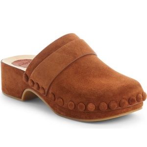 NIB Chloé Joy Clog Color: Ochre Delight 
Size: 10.5US/41EU made Italy authentic